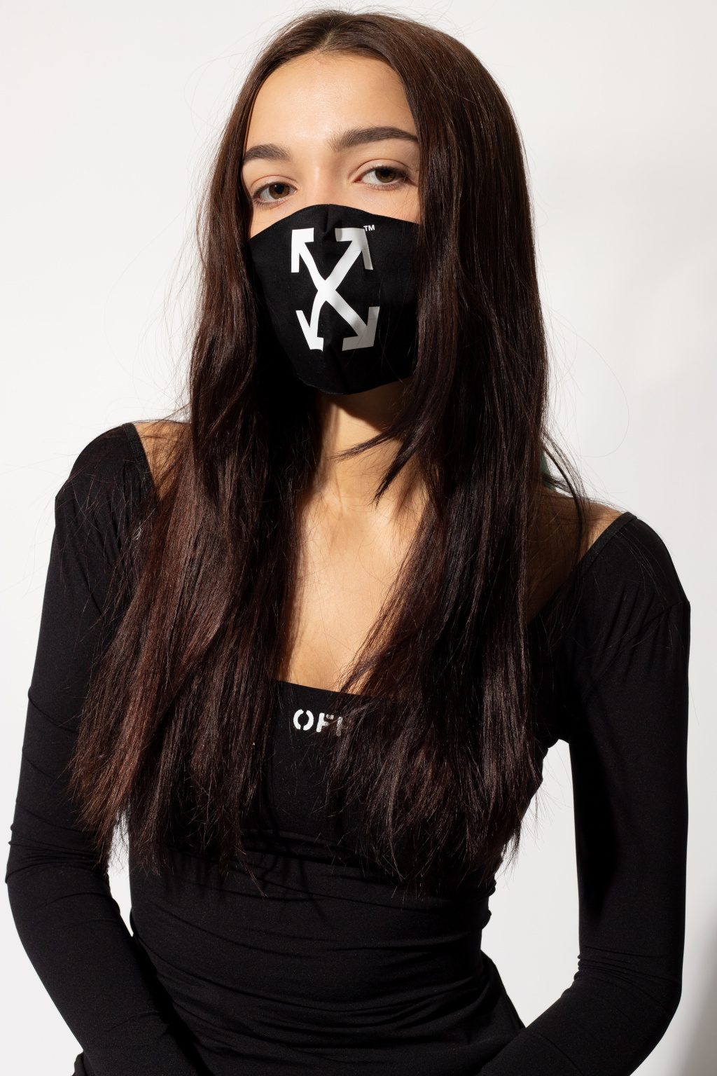 Off-Lens Face mask with logo